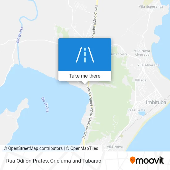 Rua Odilon Prates map