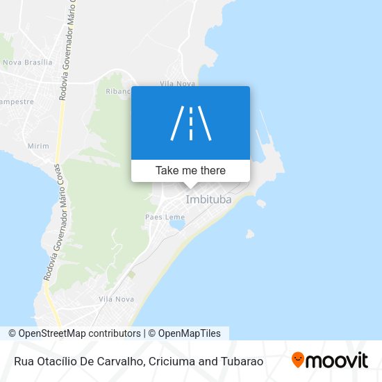 Rua Otacílio De Carvalho map
