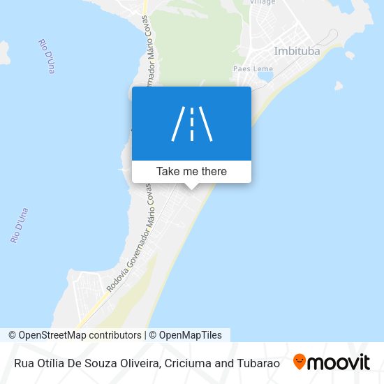 Rua Otília De Souza Oliveira map