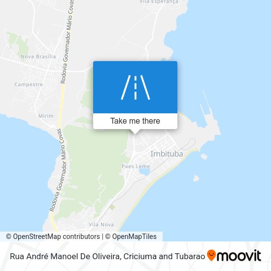 Rua André Manoel De Oliveira map