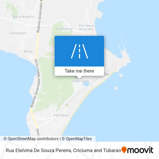 Rua Etelvina De Souza Pereira map