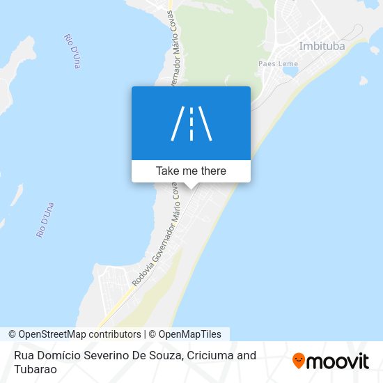 Rua Domício Severino De Souza map