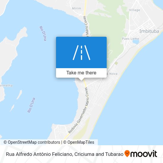 Rua Alfredo Antônio Feliciano map