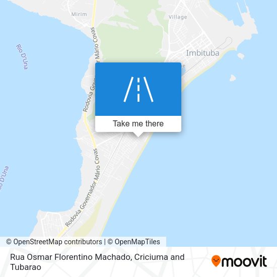 Rua Osmar Florentino Machado map