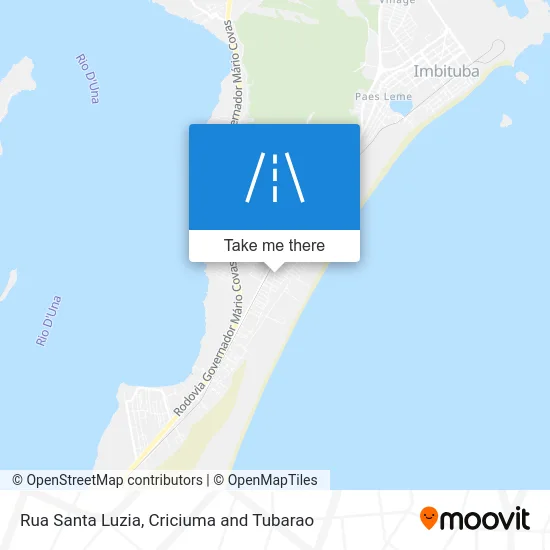 Rua Santa Luzia map