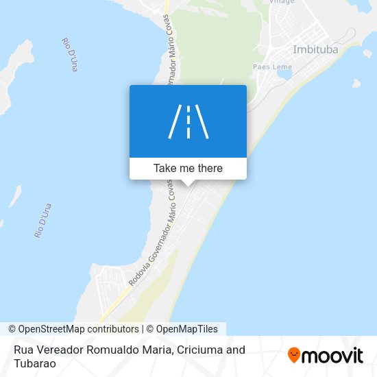 Rua Vereador Romualdo Maria map