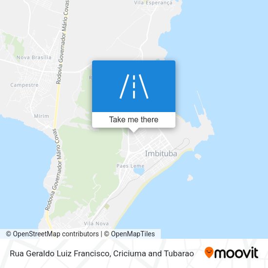 Rua Geraldo Luiz Francisco map