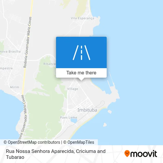 Rua Nossa Senhora Aparecida map