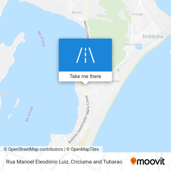 Rua Manoel Eleodório Luiz map
