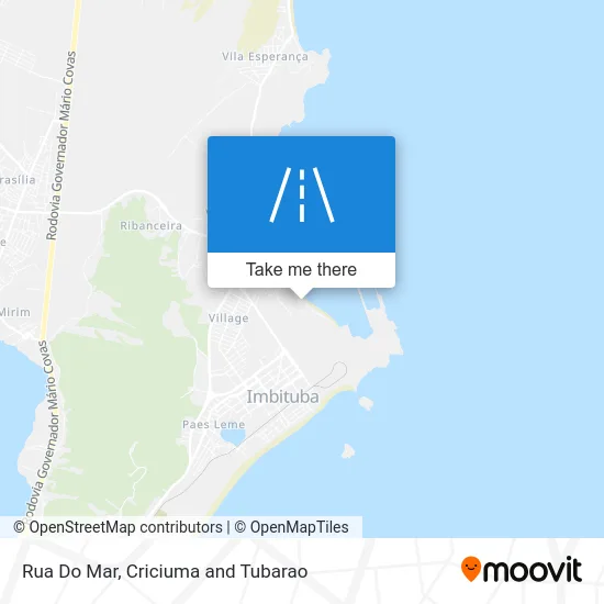 Rua Do Mar map