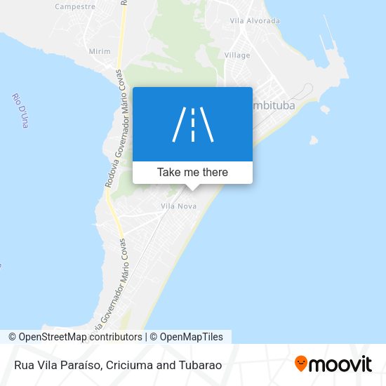 Rua Vila Paraíso map