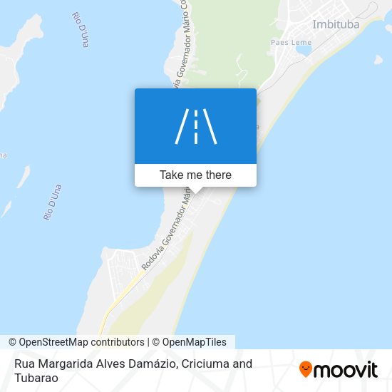 Rua Margarida Alves Damázio map