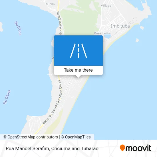 Rua Manoel Serafim map