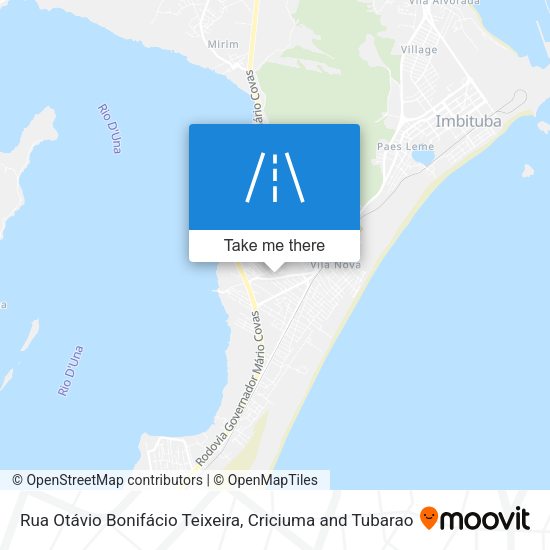 Rua Otávio Bonifácio Teixeira map