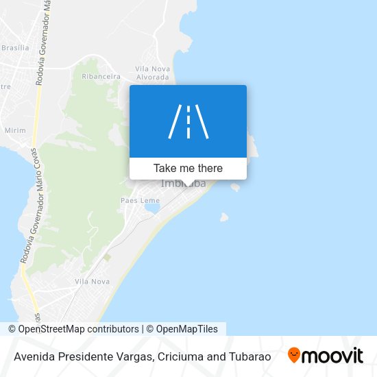 Avenida Presidente Vargas map