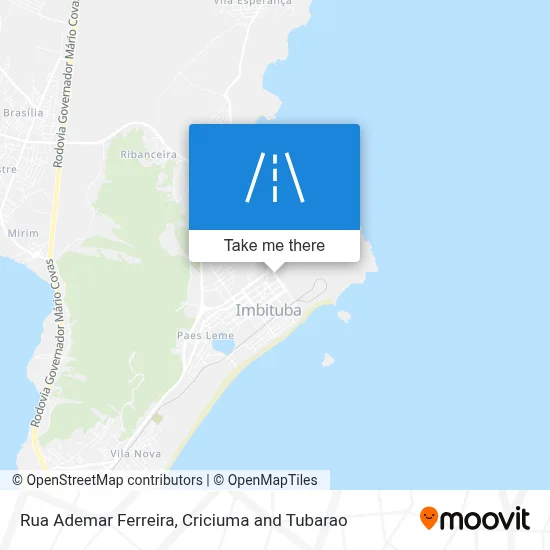 Rua Ademar Ferreira map