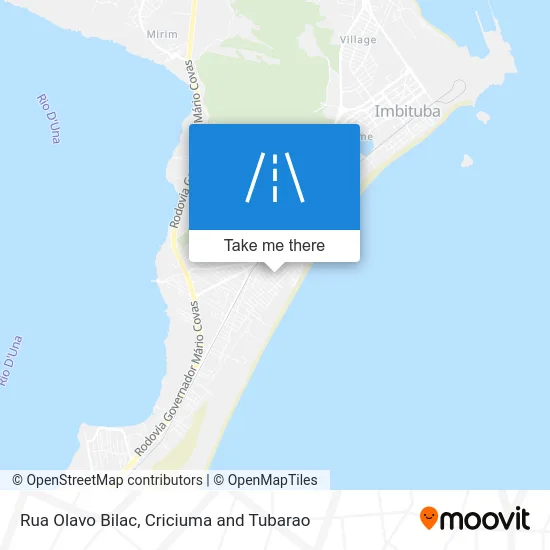 Rua Olavo Bilac map