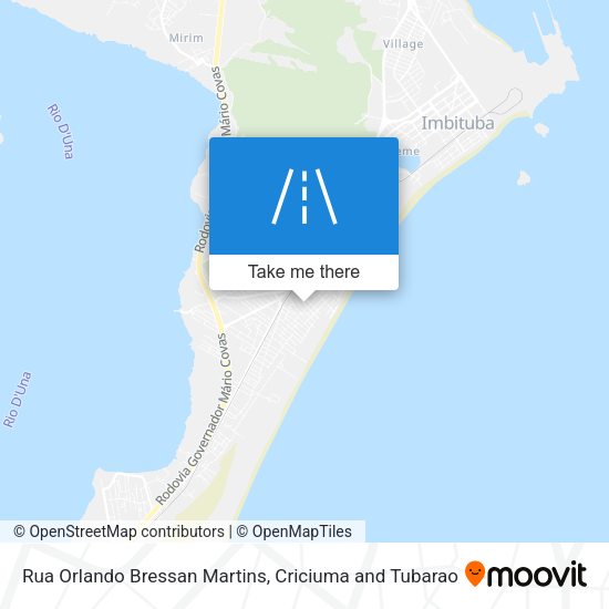 Rua Orlando Bressan Martins map