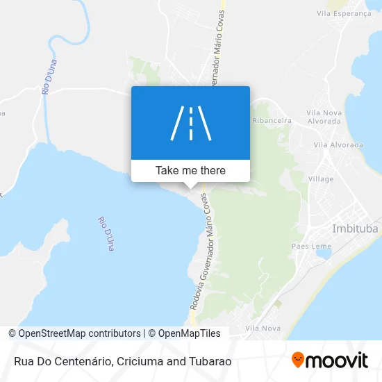 Rua Do Centenário map