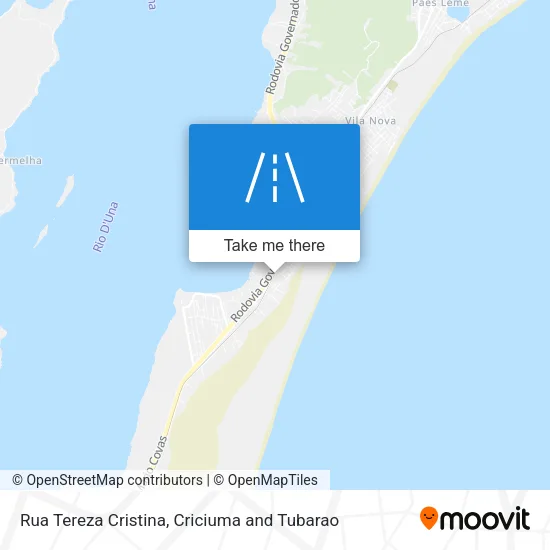 Rua Tereza Cristina map