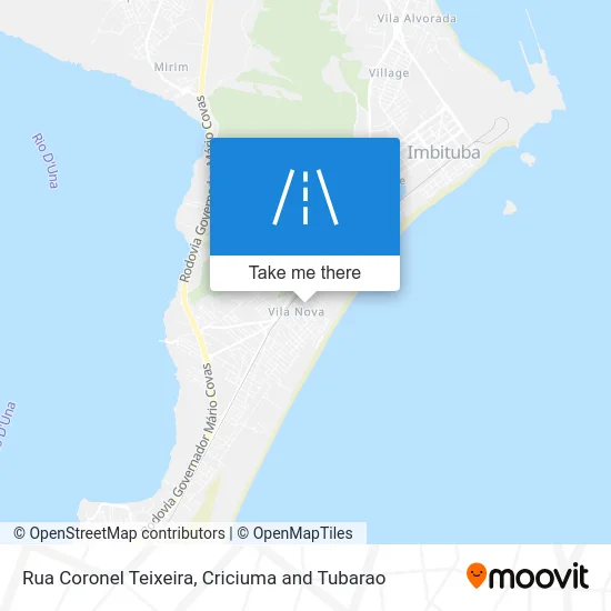 Rua Coronel Teixeira map