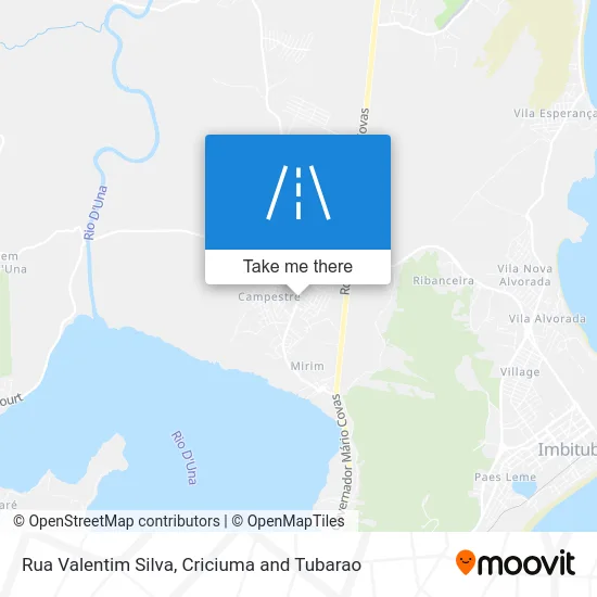 Rua Valentim Silva map