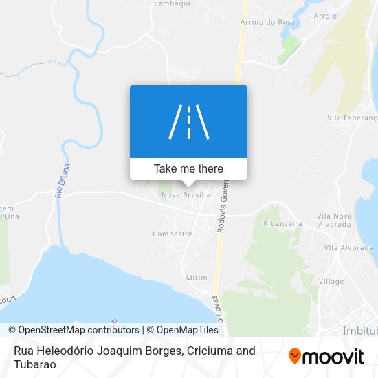 Rua Heleodório Joaquim Borges map