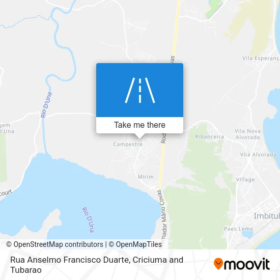 Rua Anselmo Francisco Duarte map