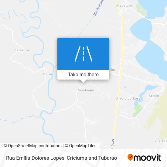 Rua Emília Dolores Lopes map
