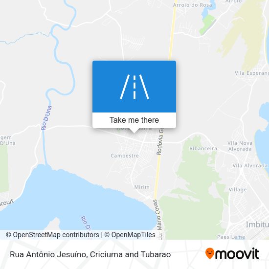Rua Antônio Jesuíno map