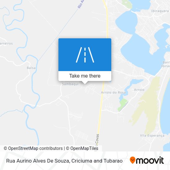Rua Aurino Alves De Souza map