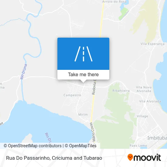 Rua Do Passarinho map