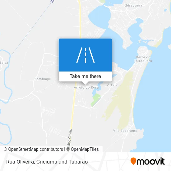 Rua Oliveira map