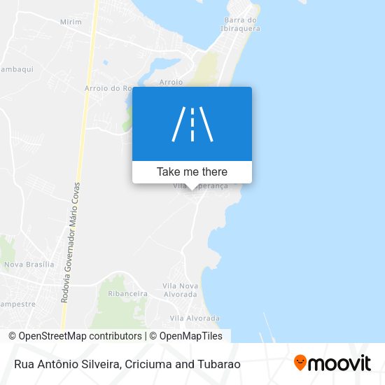 Rua Antônio Silveira map