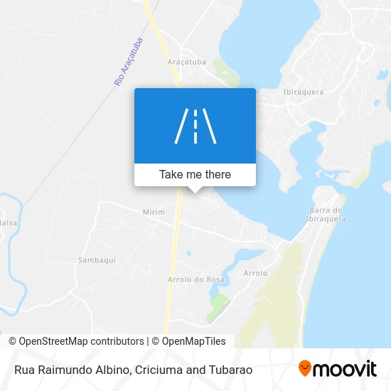 Rua Raimundo Albino map