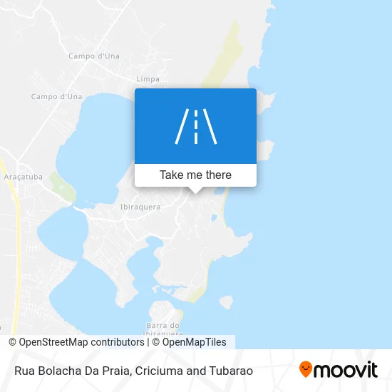 Rua Bolacha Da Praia map