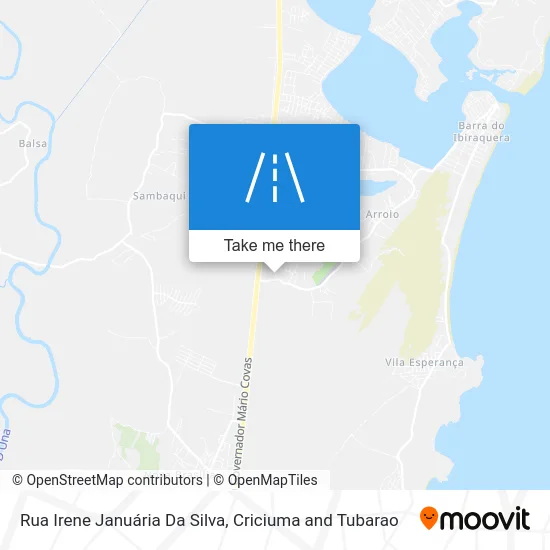 Rua Irene Januária Da Silva map