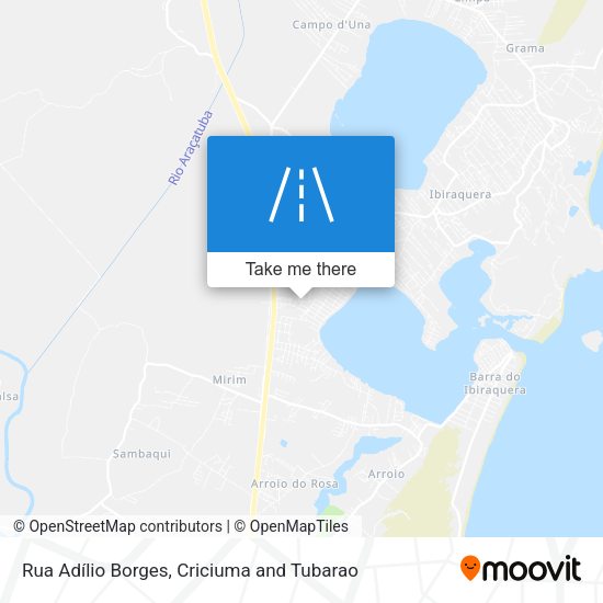 Rua Adílio Borges map
