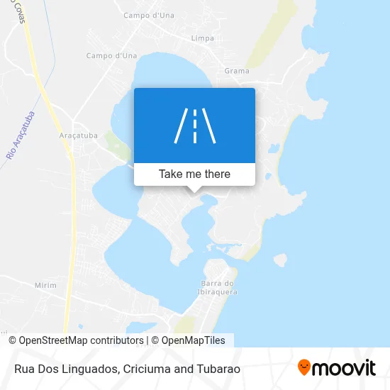 Rua Dos Linguados map