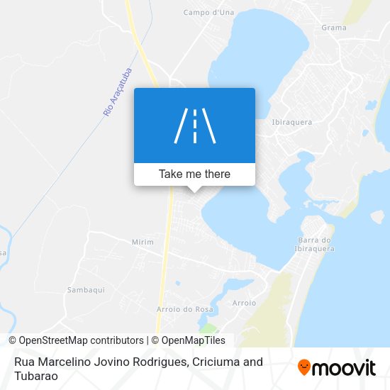 Rua Marcelino Jovino Rodrigues map