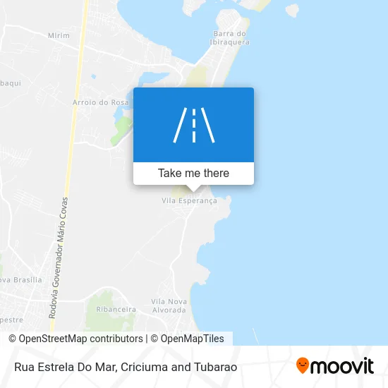 Rua Estrela Do Mar map