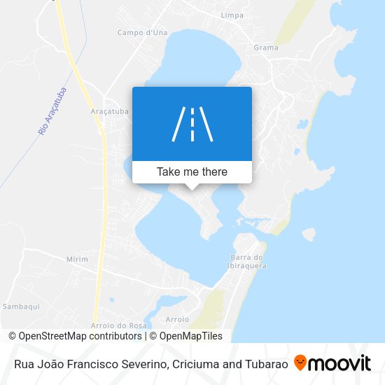 Rua João Francisco Severino map