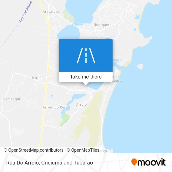 Rua Do Arroio map