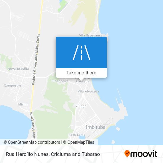 Rua Hercílio Nunes map