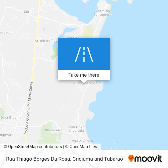 Rua Thiago Borges Da Rosa map