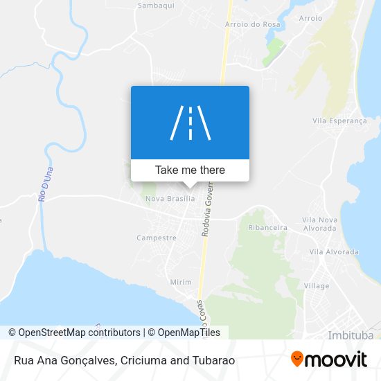 Rua Ana Gonçalves map