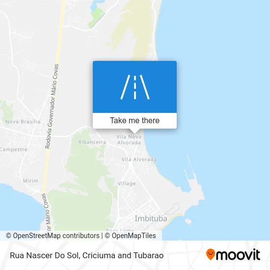 Rua Nascer Do Sol map