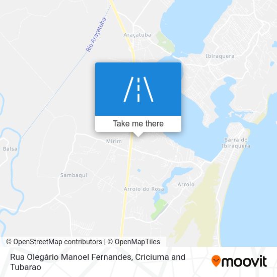 Rua Olegário Manoel Fernandes map