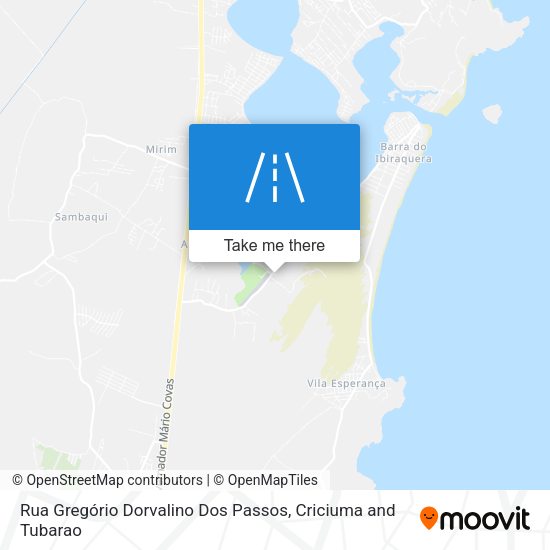 Rua Gregório Dorvalino Dos Passos map