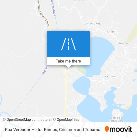 Rua Vereador Heitor Ramos map
